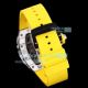 Replica Richard Mille RM 62-01 Tourbillon Watch Yellow Rubber Strap (9)_th.jpg